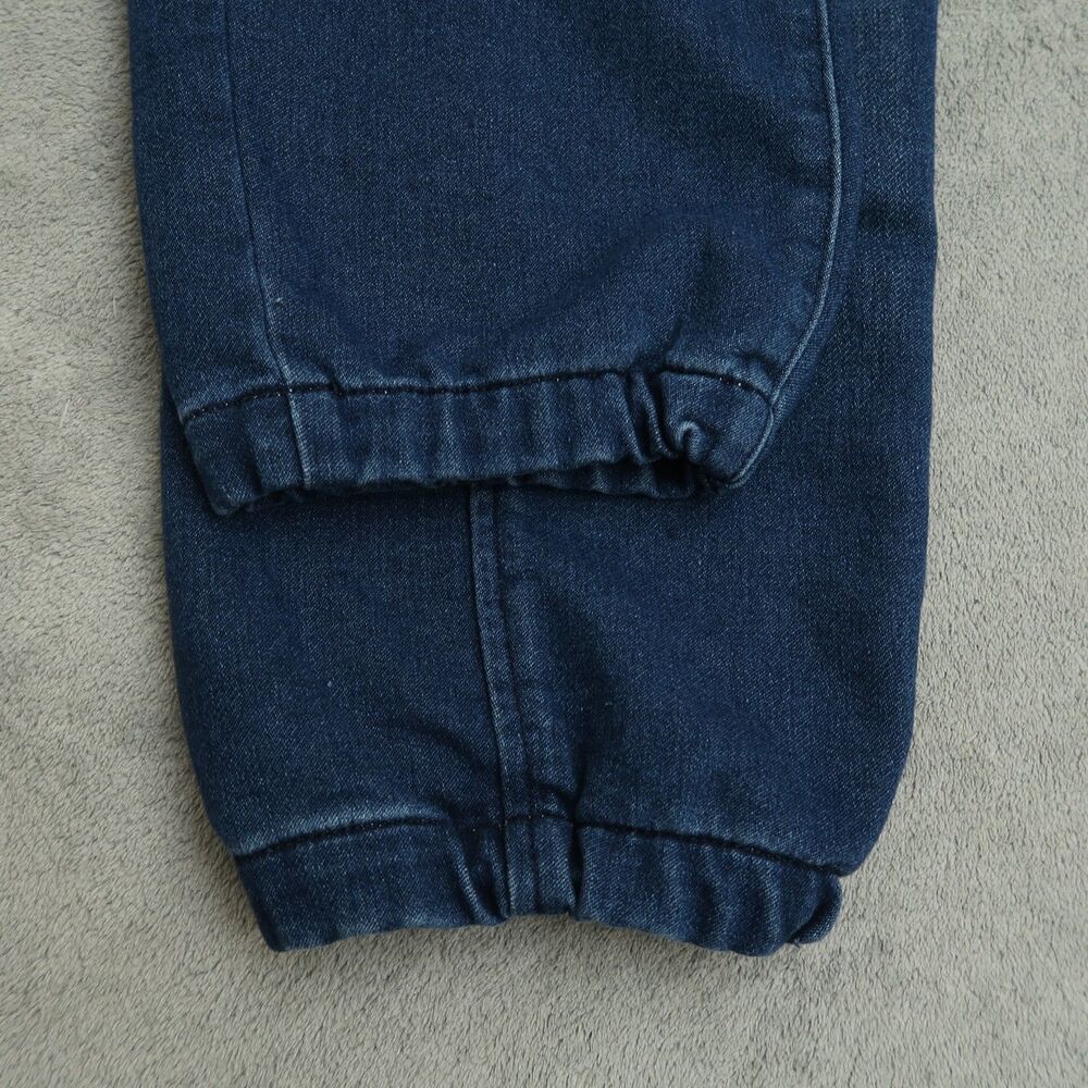 Guess Jeans Women's Size 31 Blue Mid-Rise Elastic Waist Jogger Denim 24" Inseam - Picture 2 of 15